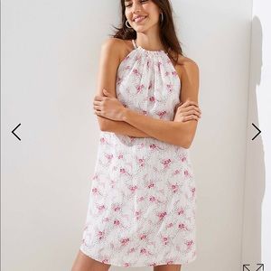 🆕LOFT Floral Halter Swing Dress